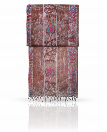 Палантин Женский W-TRIBAL1/BROWN